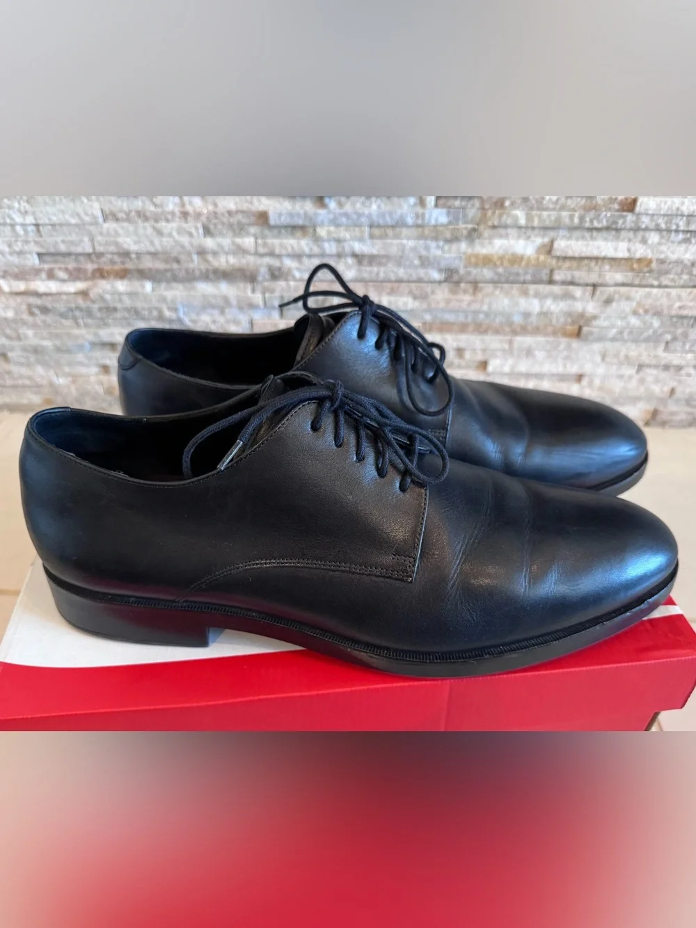 EUC Cole Haan Men's Black Leather Dress Shoes Sz. 11M